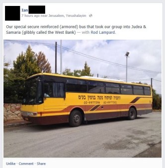 Ian's armoured bus_Israel