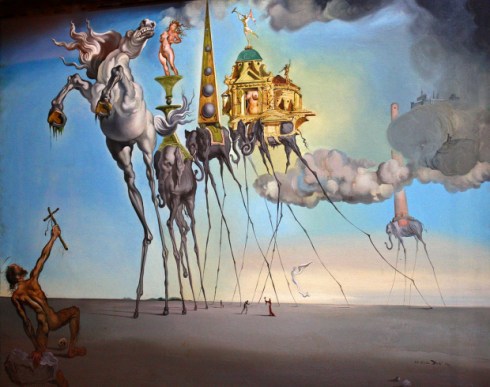 The Temptation of St.Anthony 1946 Salvador Dali