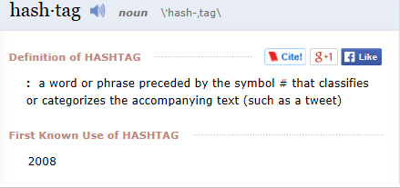 hashtag Merriam_Webster