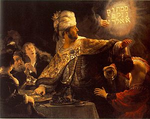 Rembrandt_-_Belshazzar's_Feast_-_WGA19123