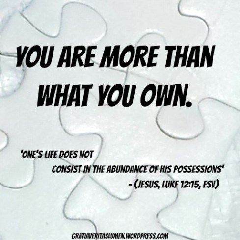 More than what you own